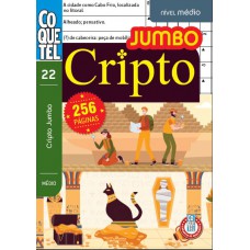 Livro Coquetel Jumbo Cripto Nível Médio Ed 22
