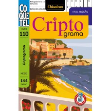 Livro Coquetel Criptograma 110: Nível Médio