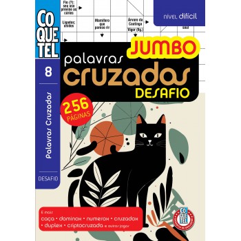 Livro Coquetel Palavras-cruzadas Jumbo Desafio 8 Livro Coquetel Palavras-cruzadas Jumbo Desafio 8