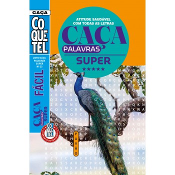 Livro Coquetel Caça-palavras Super 23: Atitude Saudável Com Todas As Letras
