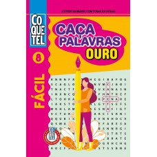 Livro Coquetel Caça-palavras Ouro 8: Nível Fácil