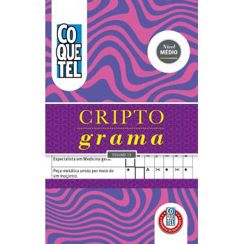 Livro Coquetel Espiral Criptograma 15