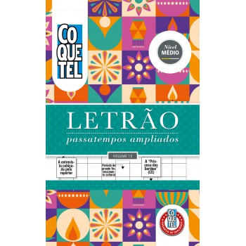 Livro Coquetel Espiral Letrão Médio 15