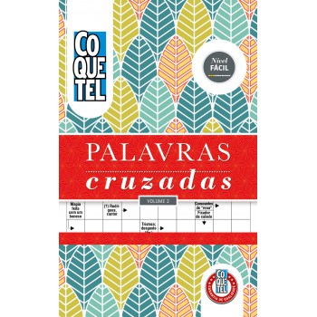 Livro Coquetel Espiral Palavras Cruzadas Fácil 2