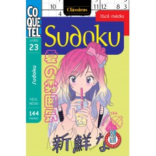 Livro Coquetel Sudoku Médio-difícil 22: Níveis Fácil E Médio