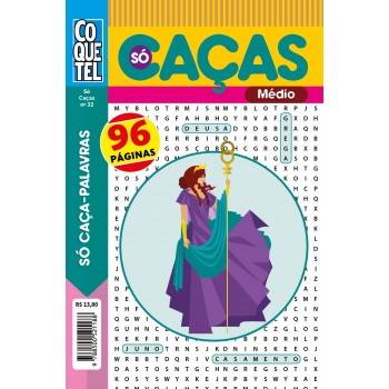 Livro Coquetel Só Caça-palavras 32