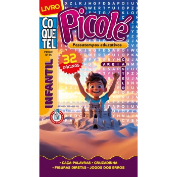 Livro Coquetel Picolé 25: Passatempos Educativos