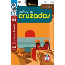 Livro Coquetel Palavras Cruzadas Médio 93
