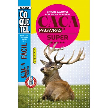 Livro Coquetel Caça-palavras Super 24 S/p
