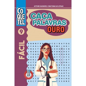 Livro Coquetel Caça-palavras Ouro 9 S/p