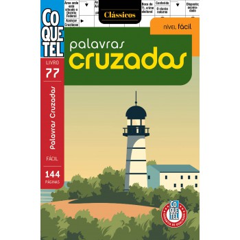 Livro Coquetel Palavras Cruzadas Fácil 77
