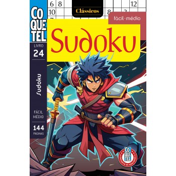 Livro Coquetel Sudoku Fácil-médio 24