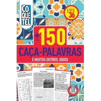 Livro Coquetel Mais De 150 Caça-palavras 36