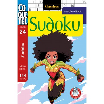 Livro Coquetel Sudoku Médio-difícil 24