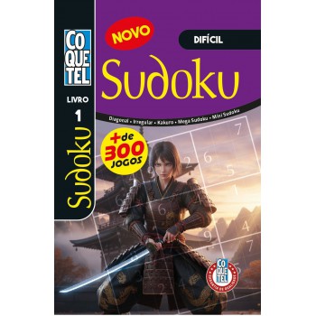 Livro Coquetel Sudoku Dificil 1