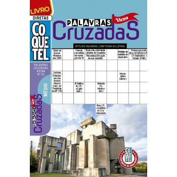 Livro Coquetel Palavras Cruzadas Viena 10