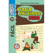 Livro Coquetel Caça-palavras Ouro 11
