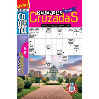 Livro Coquetel Palavras Cruzadas Viena 11