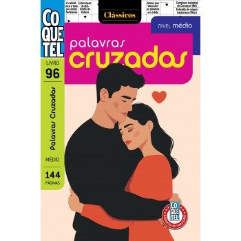 Livro Coquetel Palavras Cruzadas Médio 96