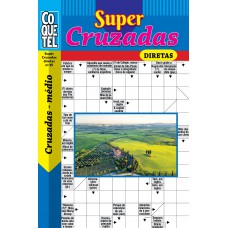 Livro Coquetel Super Palavras Cruzadas Diretas 35