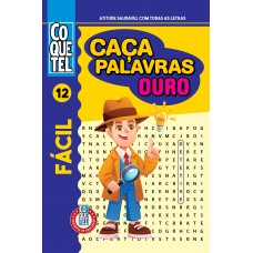Livro Coquetel Caça-palavras Ouro 12