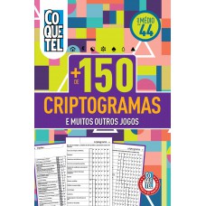 Livro Coquetel Mais De 150 Criptogramas 44