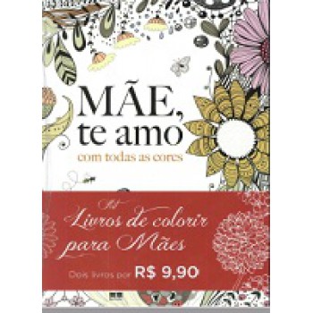 KIT LIVROS DE COLORIR PARA MAES