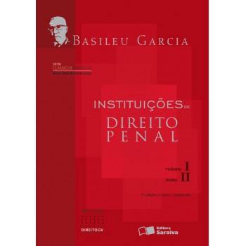 Instituições De Direito Penal - Vol. I, Tomo Ii - 7ª Edição De 2012