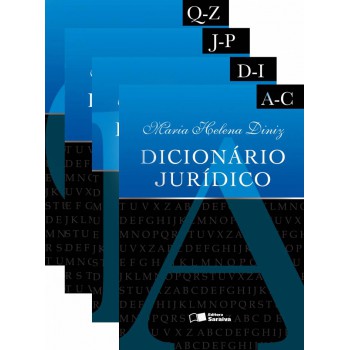 Dicionário Jurídico - 4 Volumes - 3ª Edição De 2012 - 3ª Edição De 2012