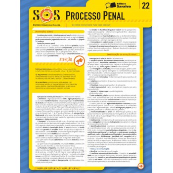 Processo Penal - 1ª Edição De 2010