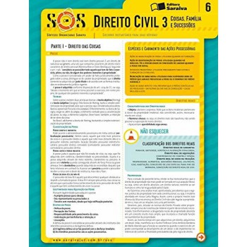 Sos Direito Civil: Coisas, Família E Sucessões - 2ª Edição De 2011