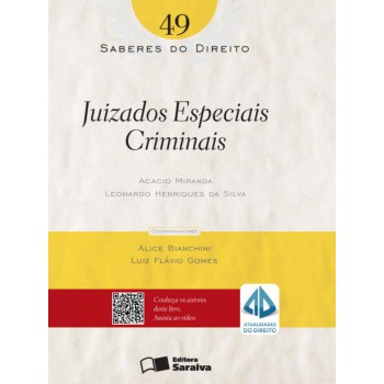 Juizados Especiais Criminais - 1ª Edição De 2012