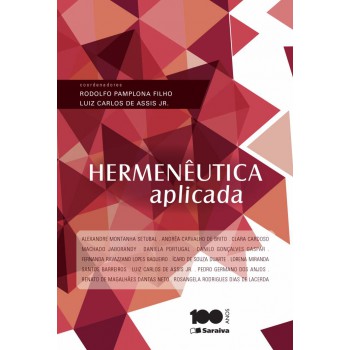 Hermenêutica Aplicada - 1ª Edição De 2014