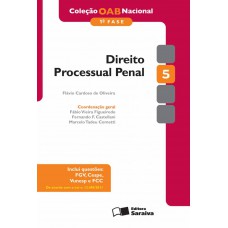 Coleção Oab Nacional 1ª Fase: Direito Processual Penal - 8ª Edição De 2014