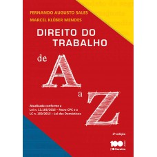 Direito Do Trabalho De A A Z - 2ª Edição De 2015