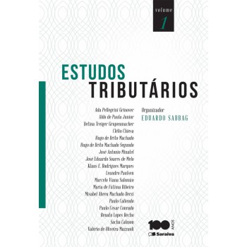 Estudos Tributários - Volume 1 - 1ª Edição De 2014