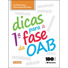 Dicas Para Primeira Fase Da Oab - 2ª Edição De 2014