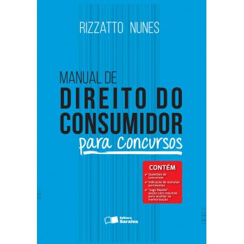 Manual Do Direito Do Consumidor Para Concursos - 1ª Edição De 2015