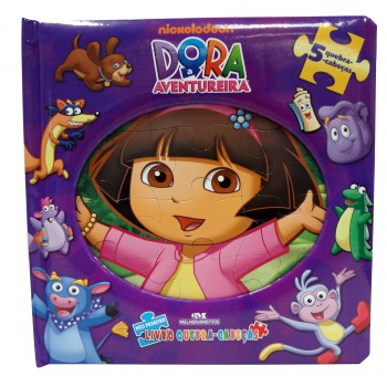 Dora, A Aventureira: Meu Primeiro Livro Quebra-cabeças - Aventuras No Jardim