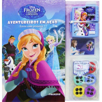 Frozen: Aventureiros Em Ação - Livro Com Projetor