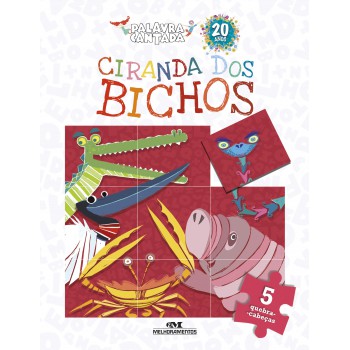 Ciranda Dos Bichos: Quebra-cabeças Com 6 Botões