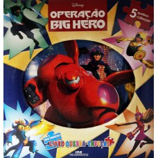 Operação Big Hero: Meu Primeiro Livro Quebra-cabeças