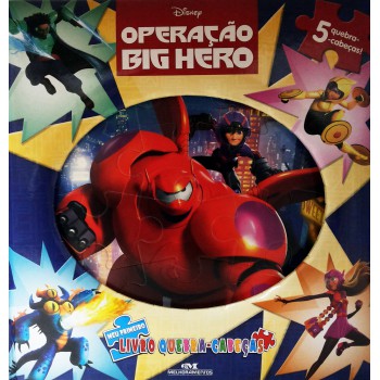 Operação Big Hero: Meu Primeiro Livro Quebra-cabeças