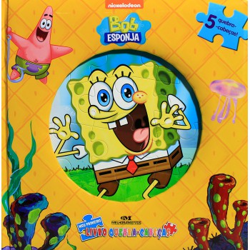 Bob Esponja: Meu Primeiro Livro Quebra-cabeças