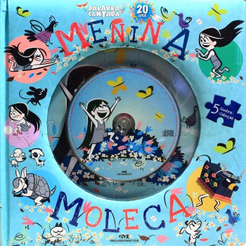 Menina Moleca: Livro Quebra-cabeça Com Cd