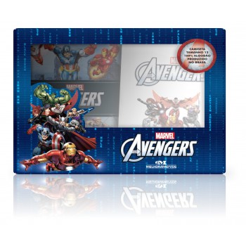 The Avengers: Livro + Camiseta