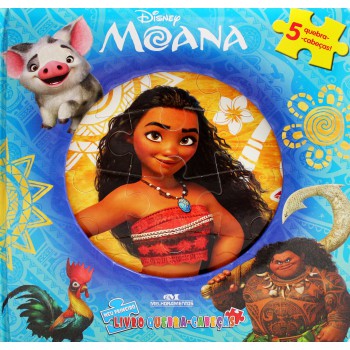 Moana: Meu Primeiro Livro Quebra-cabeças