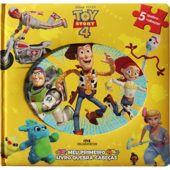 Toy Story 4 – Meu Primeiro Livro Quebra-Cabeças