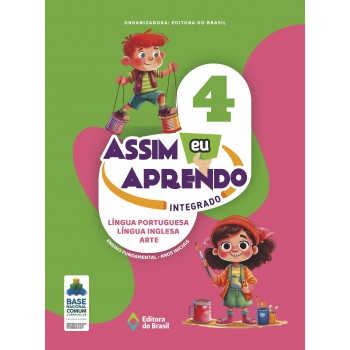 Assim Eu Aprendo: Integrado Português - Inglês - Artes