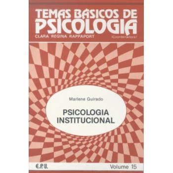 Psicologia Institucional